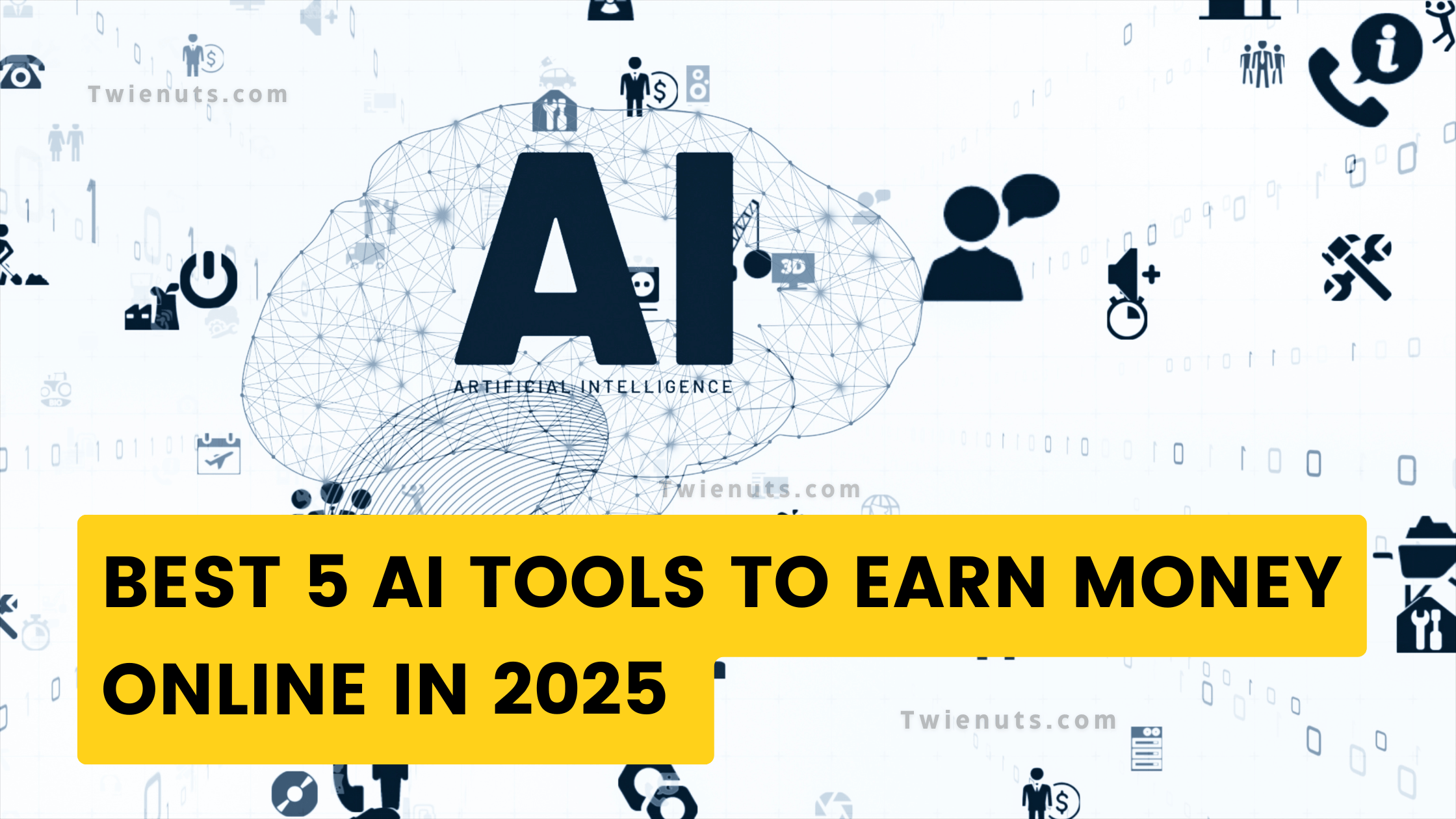 Best 5 AI Tools to Earn Money Online in 2025 हर महीने कमाई 50 हजार